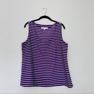 LOFT Striped Tank